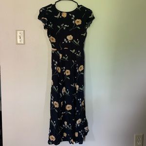 Urban Outfitters Floral Midi Dress
